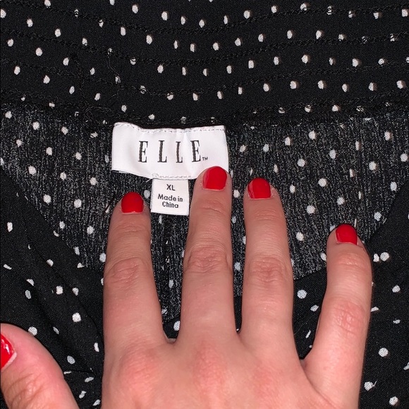 Polka dot Elle palazzo pants - Picture 2 of 5